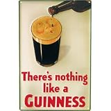Review KegWorks.com  / Guinness Smiling Pint Glass Tin Bar Sign