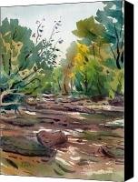 Sope Creek Nine Canvas Print / Canvas Art - Artist Donald Maier