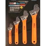 Grip 4-Pc. Adjustable Wrench Set