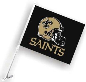 Casey 2324598926 New Orleans Saints Car Flag