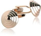 Conical Cufflinks in Rose-Gold Tone by Cuff-Daddy