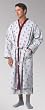[Itm] 48" length, 75" sweep, Blue trim XXX-Large [Acsry To]: Deluxe Patient Robes... see description