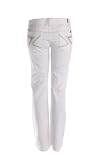 7 For All Mankind Women's Straight - Donna Jeans - 30 White