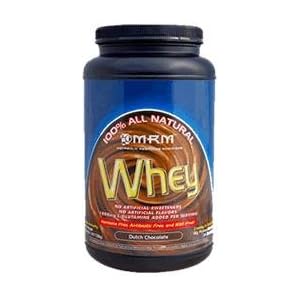Click here to buy All Natural Whey 1lb Dutch Chocolate - 1 lb - Powder by MRM.
