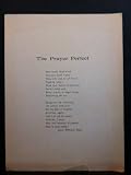 "The Prayer Perfect" Song [LOW voice in C]