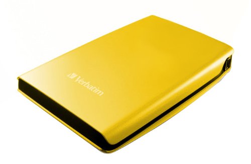 Verbatim 500GB externe Festplatte (6,4 cm (2,5 Zoll), USB 2.0) gelb Preisvergleich