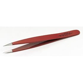 Tweezerman Stainless Steel Point Tweezer in Assorted Colors