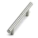 Laurey 89004 Melrose Stainless Steel 7-1/2-Inch T-Bar Pull, Dull Silver