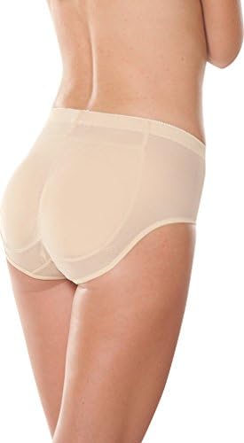 Women's Shaper Panty with Silicone Butt Pads Booty Padded Panty,S