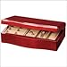 Jewelry : Maple Wave 3.25" High Jewelry Box in Cherry Stain
