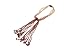 Ascot Necklace in Ruby