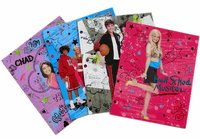 Set of 6 High School Musical Porfolio - School Supplies