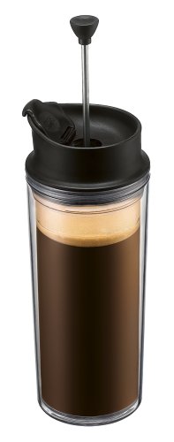 Bodum 16-Ounce Travel Coffee Press with Bodum Logo