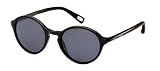 Marc Jacobs Men's 326 Shiny Black Frame/Dark Grey Lens Plastic Sunglasses