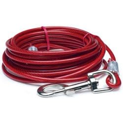 Warren Pet Products Q3520 20' Tie-Out Cable for Large Dogs (1 Each)