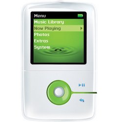Creative Zen V+ 2gb White/Green