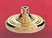 Super Tough Floor Stand Base for Indoor Flagpole - Metallic Gold | Durable ABS Plastic | Fits 1