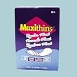 Maxithins MT-4 Maxi Sanitary Napkin in #4 Box 250 per Case
