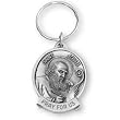 Fine Pewter Saint John Key Chain