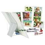 Itoya Pop Goes The Easel Standing Photo Album, Holds 80 4 x 6 Prints, 2 Per Page.