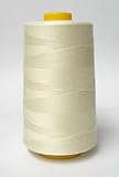 LA Linen Serger Cone Thread, 6000-Yard / 1-Pack / Ivory