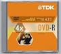 TDK DVD-R47HCCBX Armor Plated DVD-R 4.7GB Writeable Disc