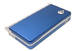 Nintendo DSi Alunminum Metal Armor Hard Case with Screen Protector - Blue