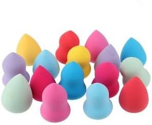 Lotte Shopping Cosmetic Bottle Gourd Sponge Flawless Smooth Pro Beauty Makeup Powder Puff Colors by Random (10pcs)