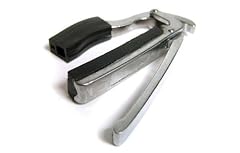 Guitar Capo: Silver 'SnapLock action' Capo to suit Acoustic or Electric 6-string Guitar