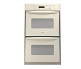 Whirlpool RBD305PRT 30'' Double Electric Wall Oven with AccuBake & Self-Cleaning Upper Oven: Bisque