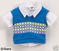 Smart Sweater Vest Webkinz Clothing