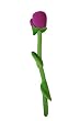 17" Bendable Stuffed Rose Plush Flower (Around 42.5 cm) - Purple