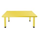 Rectangular Resin Activity Table (20 Legs)
