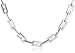 S/Steel Rectangle Link Necklet 21
