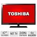 Toshiba 47TL515U 47-Inch Natural 3D 1080p 240 Hz LED-LCD HDTV with Net TV, Black