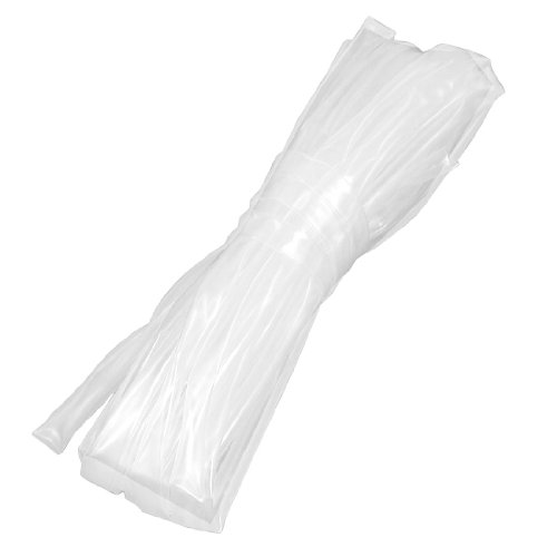 uxcell® Ratio 2:1 6mm Dia Clear Polyolefin Heat Shrinkable Tube 6M 19.7Ft