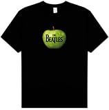Beatles Apple Logo black t-shirt by 