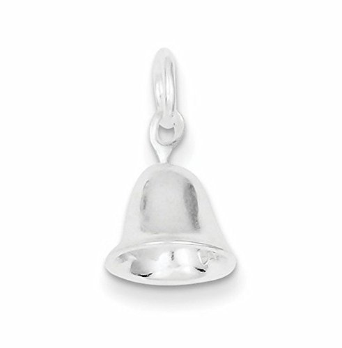 Sterling Silver Moveable Bell Charm