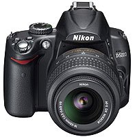 nikon d5000 123 mp dx digital slr camera with 18 55mm f 35 56g vr lens and 27 in  more detail click!