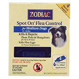 Zodiac Spot On Medium Dog - 4 pack