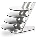 Stainless Steel Coaster and 5-pc. Stand Set