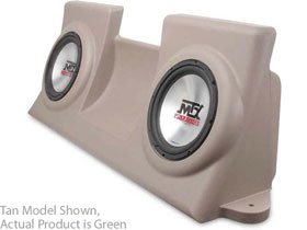 MTX ThunderForm FRP20AW-T45 Green Ford F-150 RegCab Amp/Subs/Box