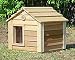 20 Inch Cedar Cat House : Size SMALL CEDAR - INSULATED