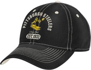 Pittsburgh Steelers Reebok Throwback Adjustable Slouch Hat