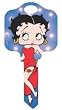 Betty Boop Flash Bulbs Schlage SC1 House Key