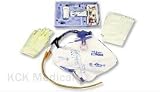 KENGUARD Foley Catheter Tray with Drainage Bag - 18 Fr - 5cc Silicone-Coated Catheter - Each
