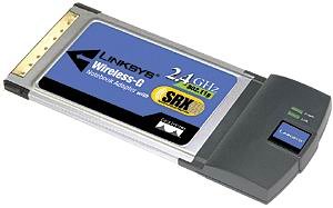 Electronics: Linksys WPC54GX Wireless G Notebook Adapter with SRX