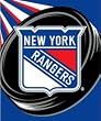 New York Rangers 50"x60" Royal Plush Raschel Throw Blanket - HOCKEY Sports Merchandise