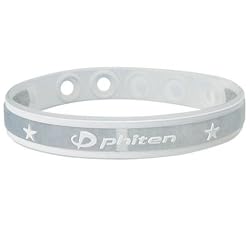 Phiten Sport Type Bracelet, Clear White