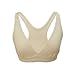 Ecoland Women's Organic Cotton Soft-Cup Wireless Bra - Made in USA